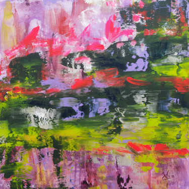 Déjà Vu Peinture intitulée "Déjà Vu" par Irina Vladau, Œuvre d'art originale, Acrylique Monté sur Châssis