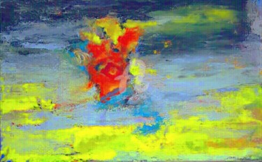 Peinture intitulée "Only  abstract" par Is, Œuvre d'art originale, Acrylique