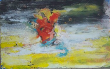 Pittura intitolato "Only  abstract" da Is, Opera d'arte originale, Acrilico