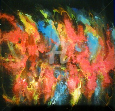Painting titled "Harmonie" by Is, Original Artwork, Acrylic