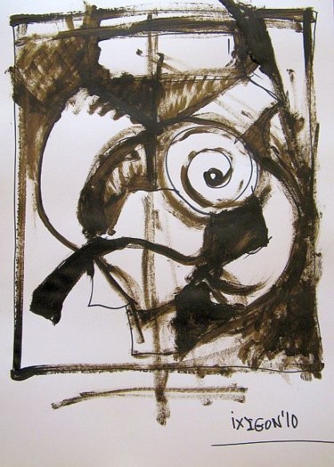 Рисунок под названием "Dali" - Ixygon, Подлинное произведение искусства, Другой