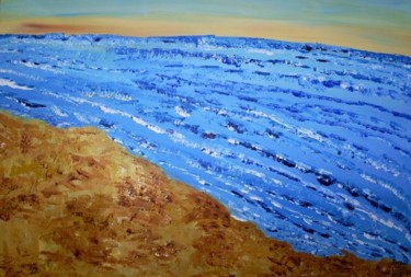 Pintura intitulada "Mar Sagrado" por Izabel Litieri, Obras de arte originais