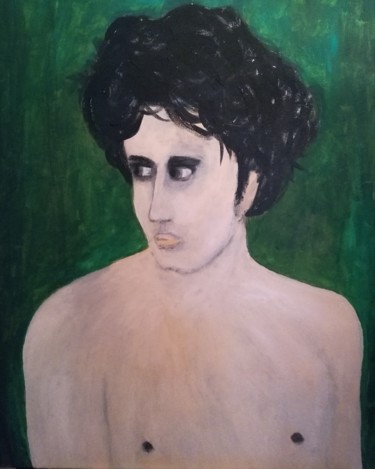 Painting titled "Egon" by Izalord, Original Artwork