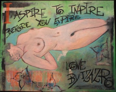 Malarstwo zatytułowany „Love by Iza Zaro” autorstwa Iza Zaro, Oryginalna praca