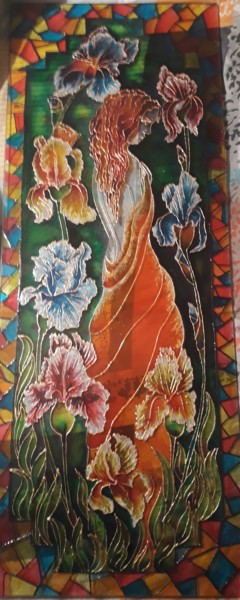 Картина под названием "Настенное панно" - Яна Александровна, Подлинное произведение искусства
