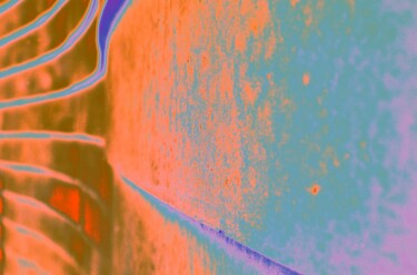 Фотография под названием "Orange Lines" - J. Alfred Lindenthal, Подлинное произведение искусства, Цифровая фотография