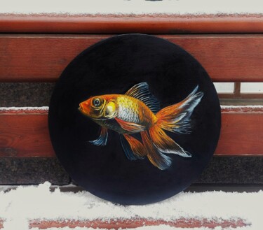 Картина под названием "Original oil painti…" - Юлия Муравейникова, Подлинное произведение искусства, Масло Установлен на Дер…
