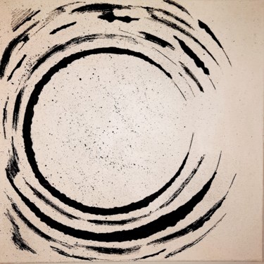 Peinture intitulée "Whirlpool" par Poussy, Œuvre d'art originale, Acrylique