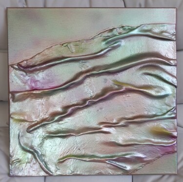Peinture intitulée "The Waves" par Poussy, Œuvre d'art originale, Résine