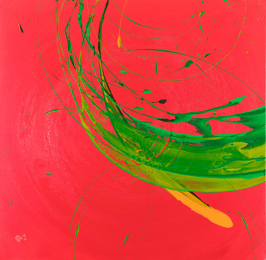 Peinture intitulée "Le potentiel de la…" par Joanna Koston Jackson, Œuvre d'art originale, Acrylique
