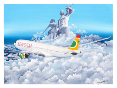 绘画 标题为“Sénégal Africa rebo…” 由J.Lemki, 原创艺术品, 丙烯