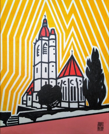Painting titled "St Hilaire (Nogent…" by Jacques Pinceloup, Original Artwork, Acrylic