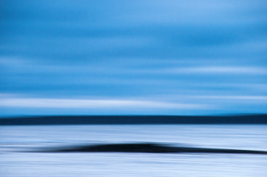 Photographie intitulée "Blue Rocks Pan" par John Pingree, Œuvre d'art originale, Photographie numérique