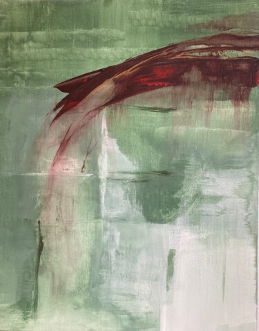 Painting titled "uncovered 1" by J Van Ginneken, Original Artwork, Acrylic
