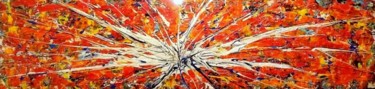 Картина под названием "Star XL" - Marcel Van Vliet, Подлинное произведение искусства, Акрил Установлен на Деревянная панель