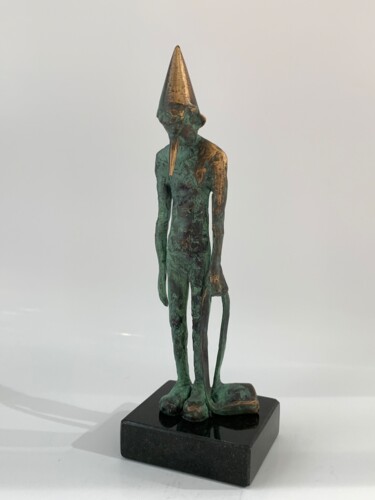 Sculpture titled "Pinocchio" by Jacek Cholewa, Original Artwork, Bronze
