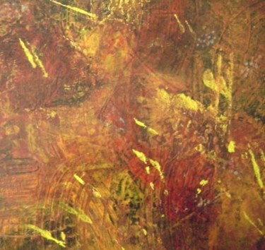 Schilderij getiteld "profondeur et densi…" door Jack, Origineel Kunstwerk, Olie