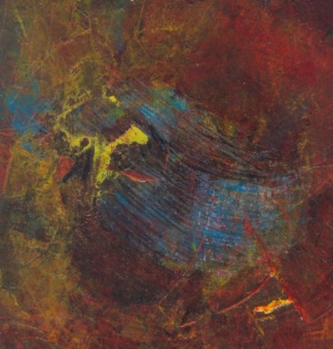 Malerei mit dem Titel "terre, astrologie c…" von Jack, Original-Kunstwerk, Öl