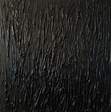 Peinture intitulée "Black Wood" par Jackart, Œuvre d'art originale, Acrylique Monté sur Châssis en bois