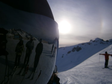 Photographie intitulée "ski" par Jacques Veinante (jackart), Œuvre d'art originale