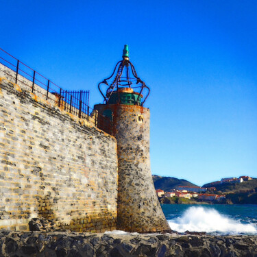 Photography titled "COLLIOURE_3" by Jackdan66, Original Artwork, Manipulated Photography