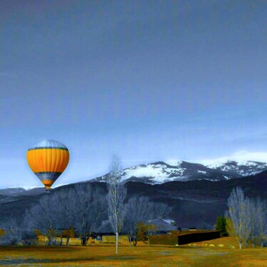 Photography titled "MONTGOLFIERE" by Jackdan66, Original Artwork, Manipulated Photography