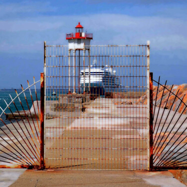 Fotografía titulada "PORT_VENDRES_4" por Jackdan66, Obra de arte original, Fotografía manipulada