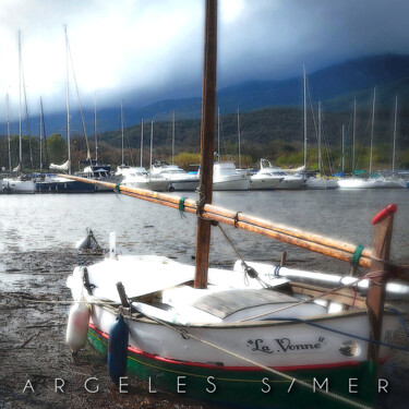 Photography titled "ARGELES_BARQUE" by Jackdan66, Original Artwork, Manipulated Photography