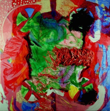 Peinture intitulée "Je préfère être end…" par Jacki Marechal, Œuvre d'art originale, Autre