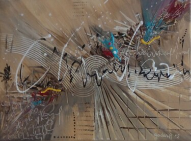 Pittura intitolato "MAYA" da Jackie Godenir, Opera d'arte originale, Acrilico
