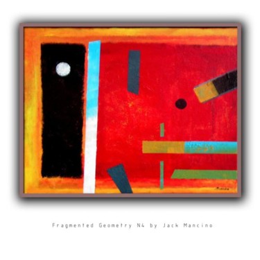 Painting titled "Jack Mancino Abstra…" by Jack C Mancino, Original Artwork