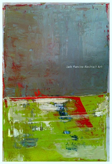Painting titled "Jack Mancino Abstra…" by Jack C Mancino, Original Artwork
