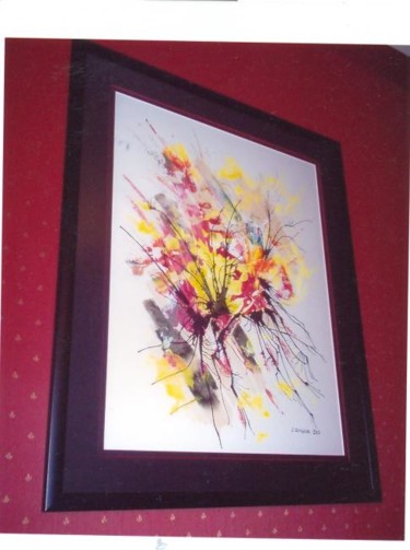 Peinture intitulée "Floréal" par Jacky Duvigneau, Œuvre d'art originale