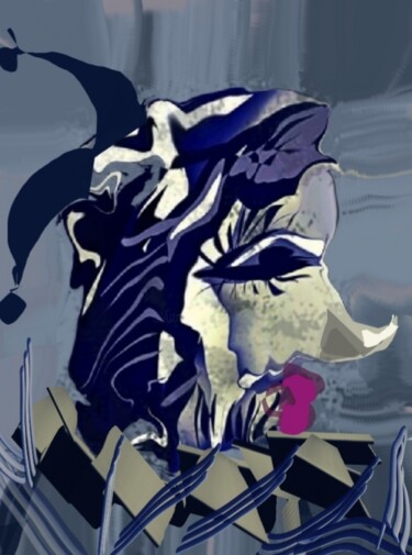 Цифровое искусство под названием "Carnaval de Venise" - Jacky Patin, Подлинное произведение искусства, Цифровая живопись