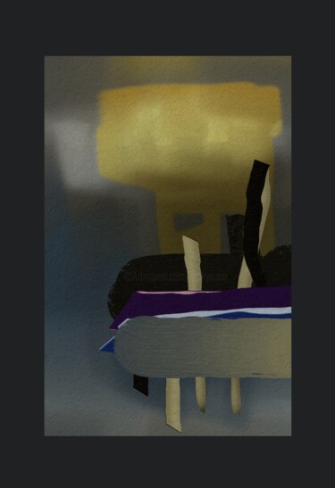 Grafika cyfrowa / sztuka generowana cyfrowo zatytułowany „Une palette” autorstwa Jacky Patin, Oryginalna praca, Malarstwo cy…