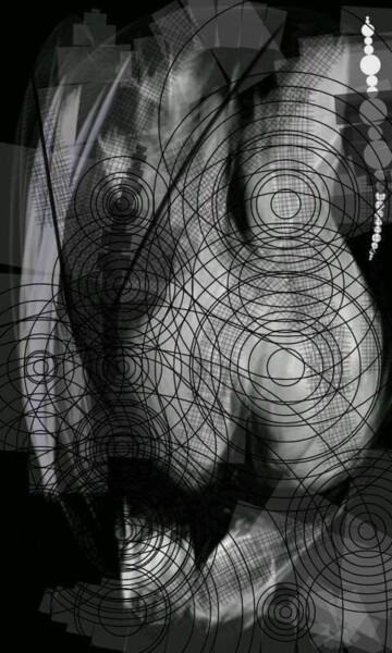 Digitale Kunst mit dem Titel "érotiquement femme.…" von Jacky Patin, Original-Kunstwerk