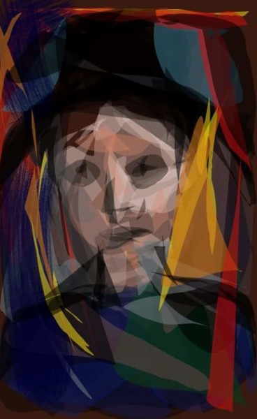 Arts numériques intitulée "L'homme de passage.…" par Jacky Patin, Œuvre d'art originale