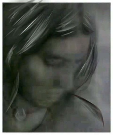 Arts numériques intitulée "Portrait blanc et n…" par Jacky Patin, Œuvre d'art originale