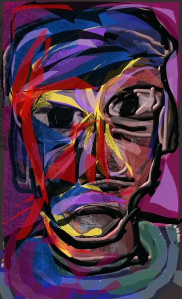 Arte digital titulada "Marcel..." por Jacky Patin, Obra de arte original