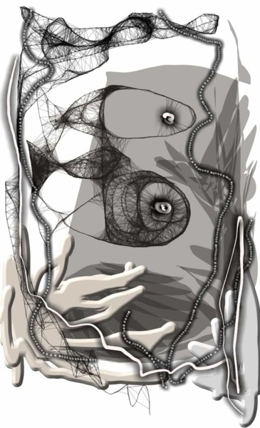 Arts numériques intitulée "Aquarium..." par Jacky Patin, Œuvre d'art originale
