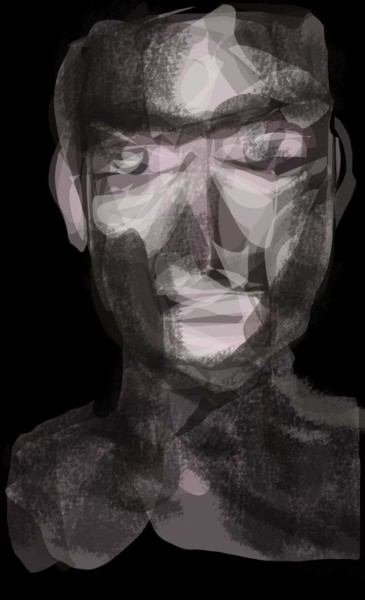 Arts numériques intitulée "Le portrait..." par Jacky Patin, Œuvre d'art originale