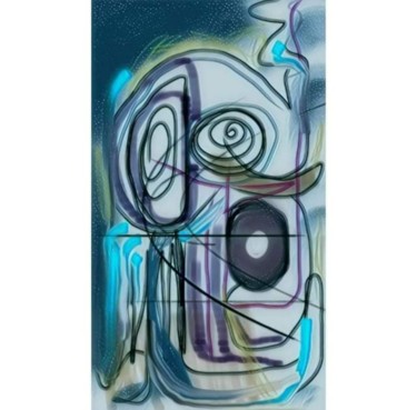 Grafika cyfrowa / sztuka generowana cyfrowo zatytułowany „Absynte” autorstwa Jacky Patin, Oryginalna praca, Malarstwo cyfrowe