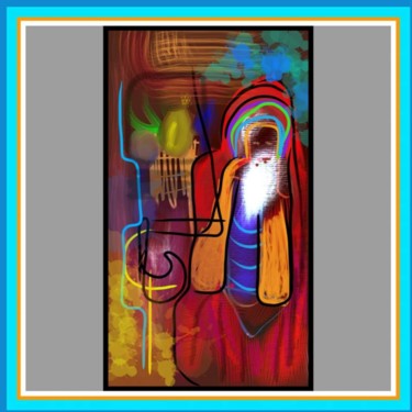 Digital Arts titled "Orthodoxie" by Jacky Patin, Original Artwork, 2D Digital Work
