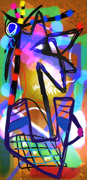 Arts numériques intitulée "Propos" par Jacky Patin, Œuvre d'art originale, Travail numérique 2D