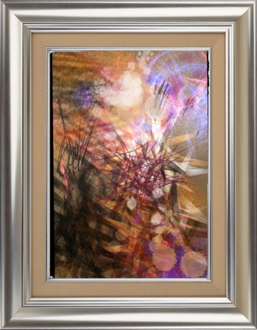 Arts numériques intitulée "Perles de lumière" par Jacky Patin, Œuvre d'art originale, Peinture numérique