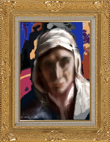 "Portrait d'antan..." başlıklı Dijital Sanat Jacky Patin tarafından, Orijinal sanat, Dijital Resim