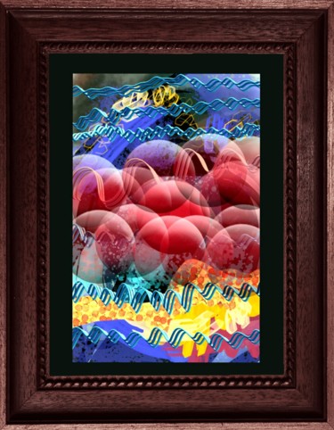 Arte digitale intitolato "La récolte" da Jacky Patin, Opera d'arte originale, Pittura digitale
