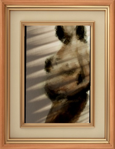 Arts numériques intitulée "Sérénité maternelle" par Jacky Patin, Œuvre d'art originale, Peinture numérique
