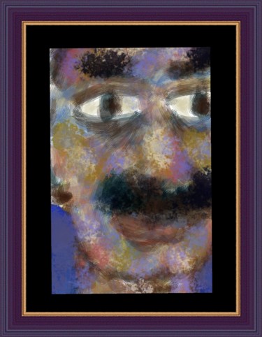 Digital Arts titled "Portrait 29ème" by Jacky Patin, Original Artwork, Digital Painting