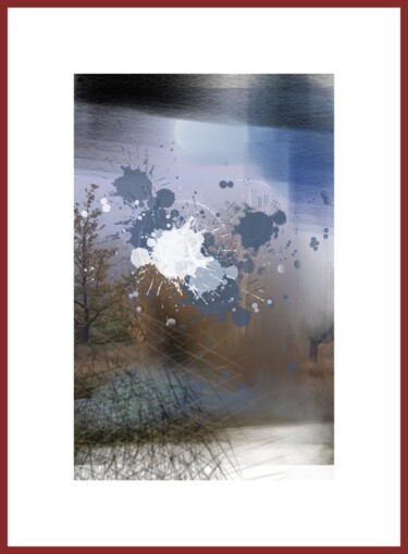 Цифровое искусство под названием "La brume matinale..." - Jacky Patin, Подлинное произведение искусства, Фотомонтаж